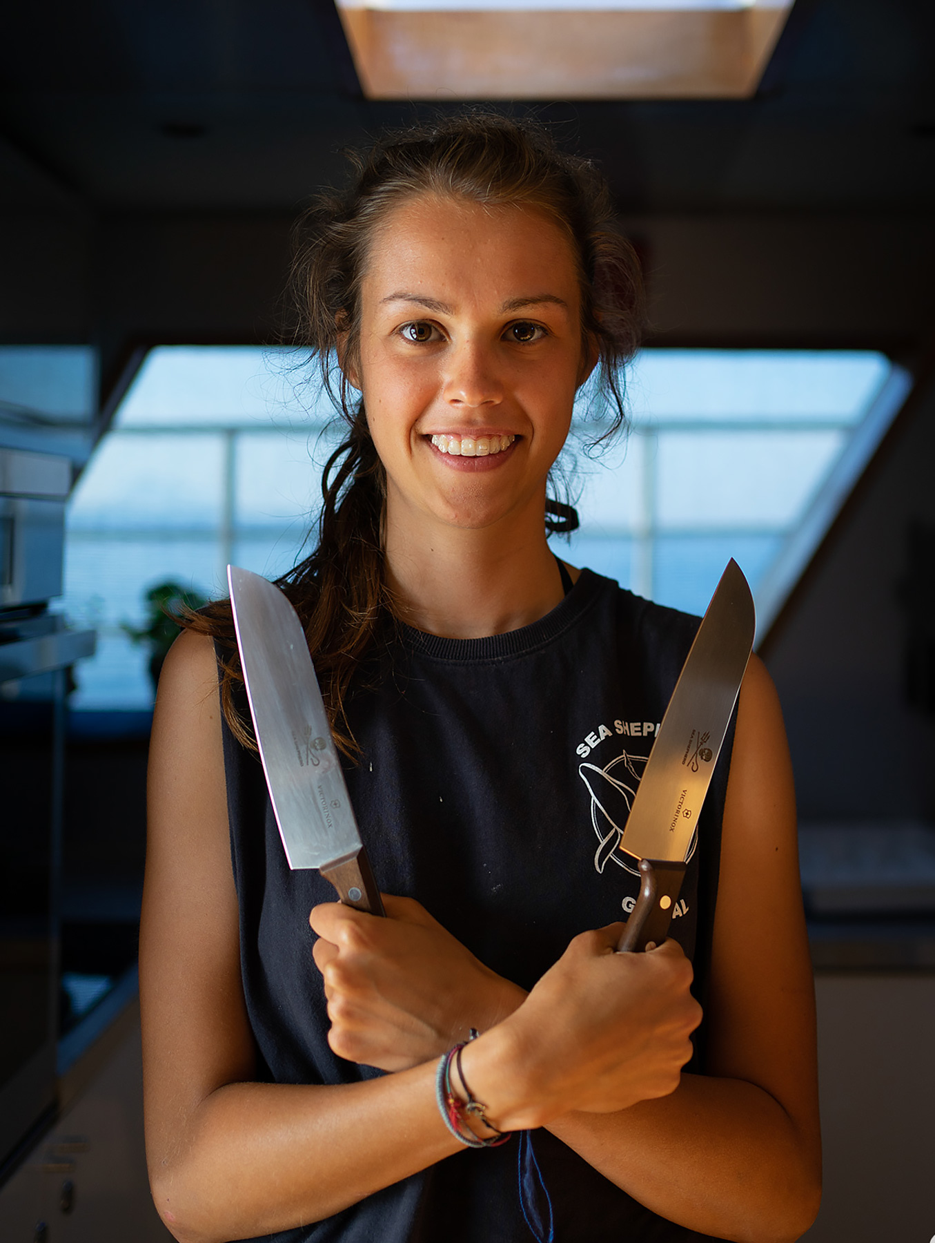 Santoku Küchenmesser Jolly Roger